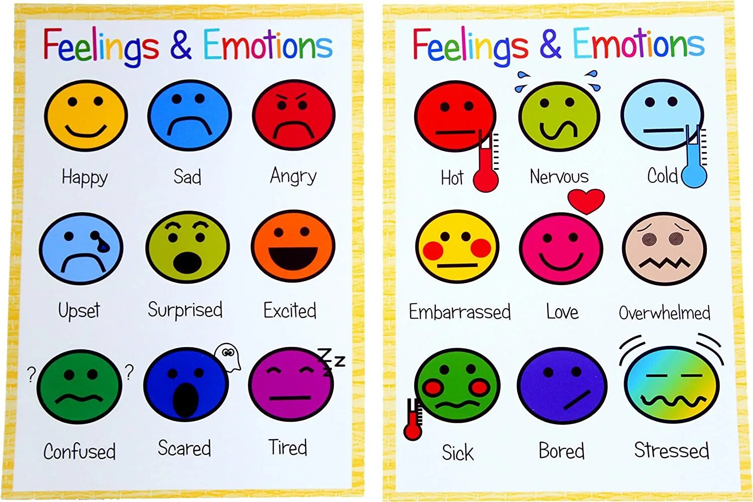 Matching the task to the text. Feelings для детей. Эмоции на английском для детей. Карточки emotions. Эмоции на английском для детей в картинках.