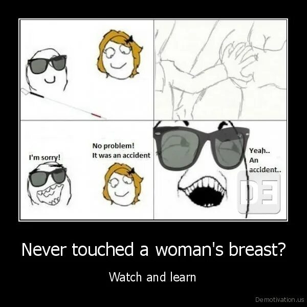 Has she had an accident