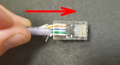 Оконцовка витой пары rj 45