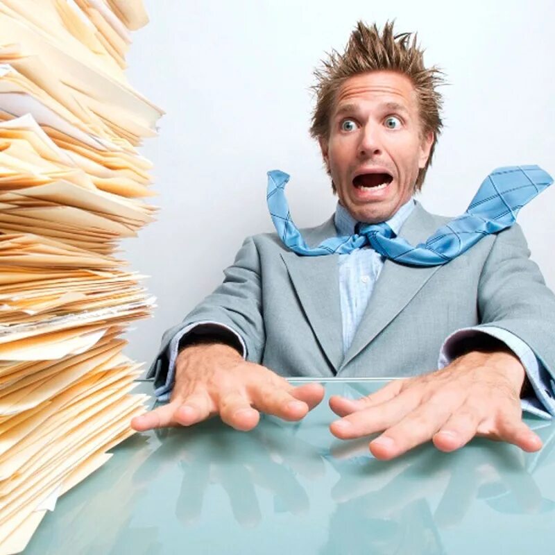 Аврал это. Стресс. Эмоции в офисе. Занятой человек. Завал на работе.