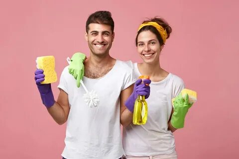 Husband clean up