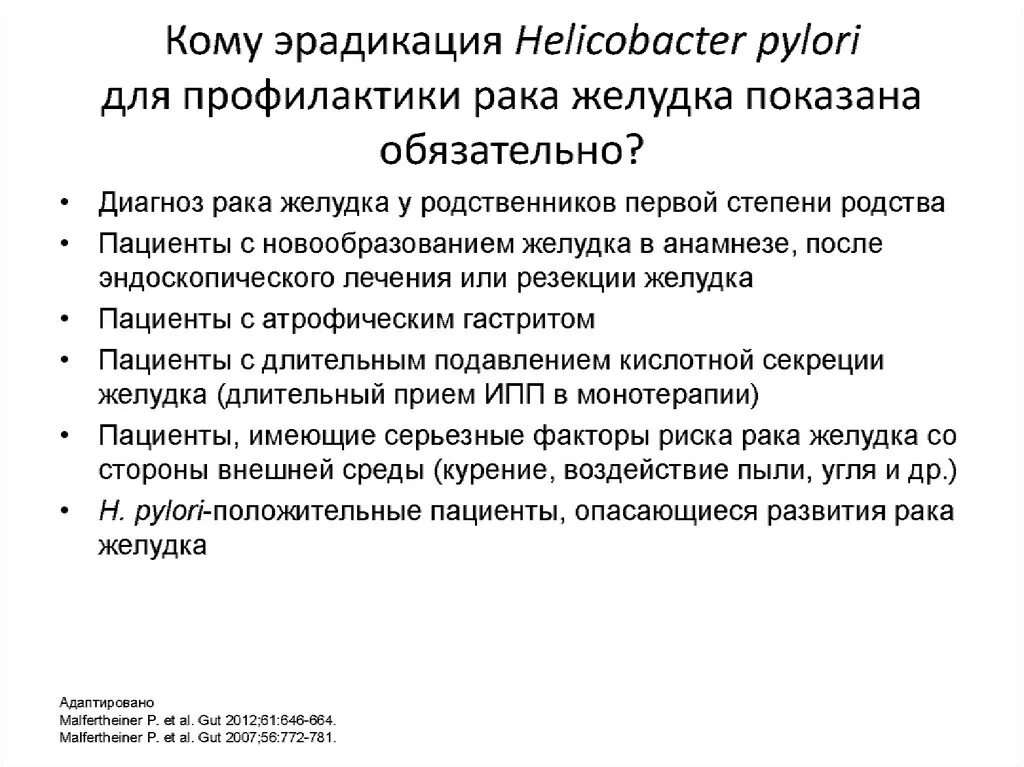 Лечение хеликобактер пилори после антибиотиков