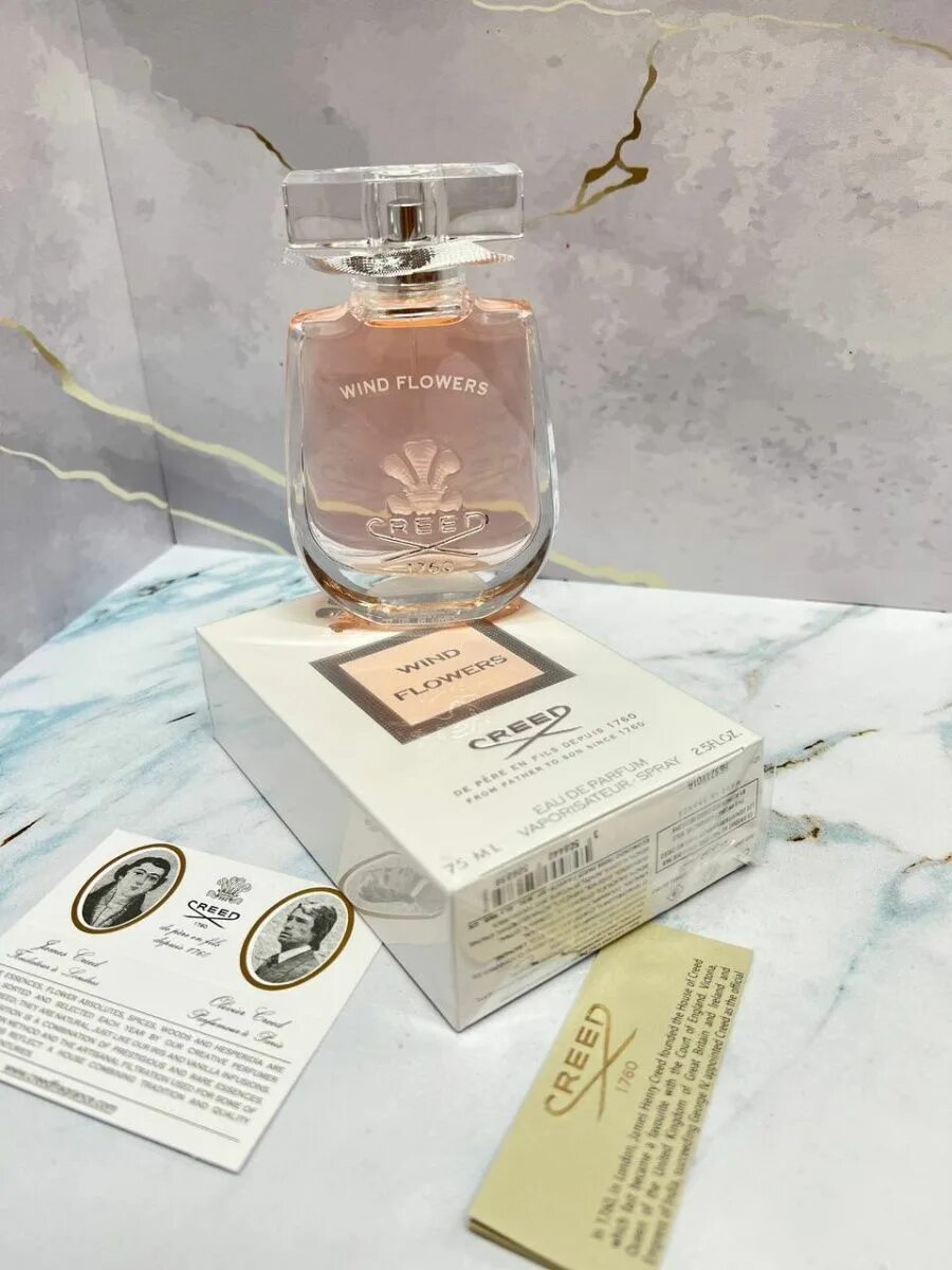 Тренд духов 2024 женские. Creed Wind Flowers 75 ml. Крид Винд Фловерс. Парфюм Wild Flowers Creed. Wind Flowers Creed для женщин.