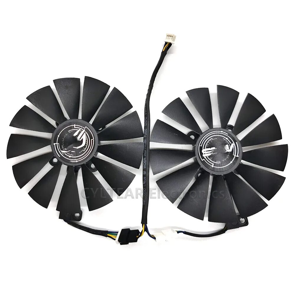 Вентиляторы на RX 580. RX 580 ASUS Strix Dual. Rx580 кулер