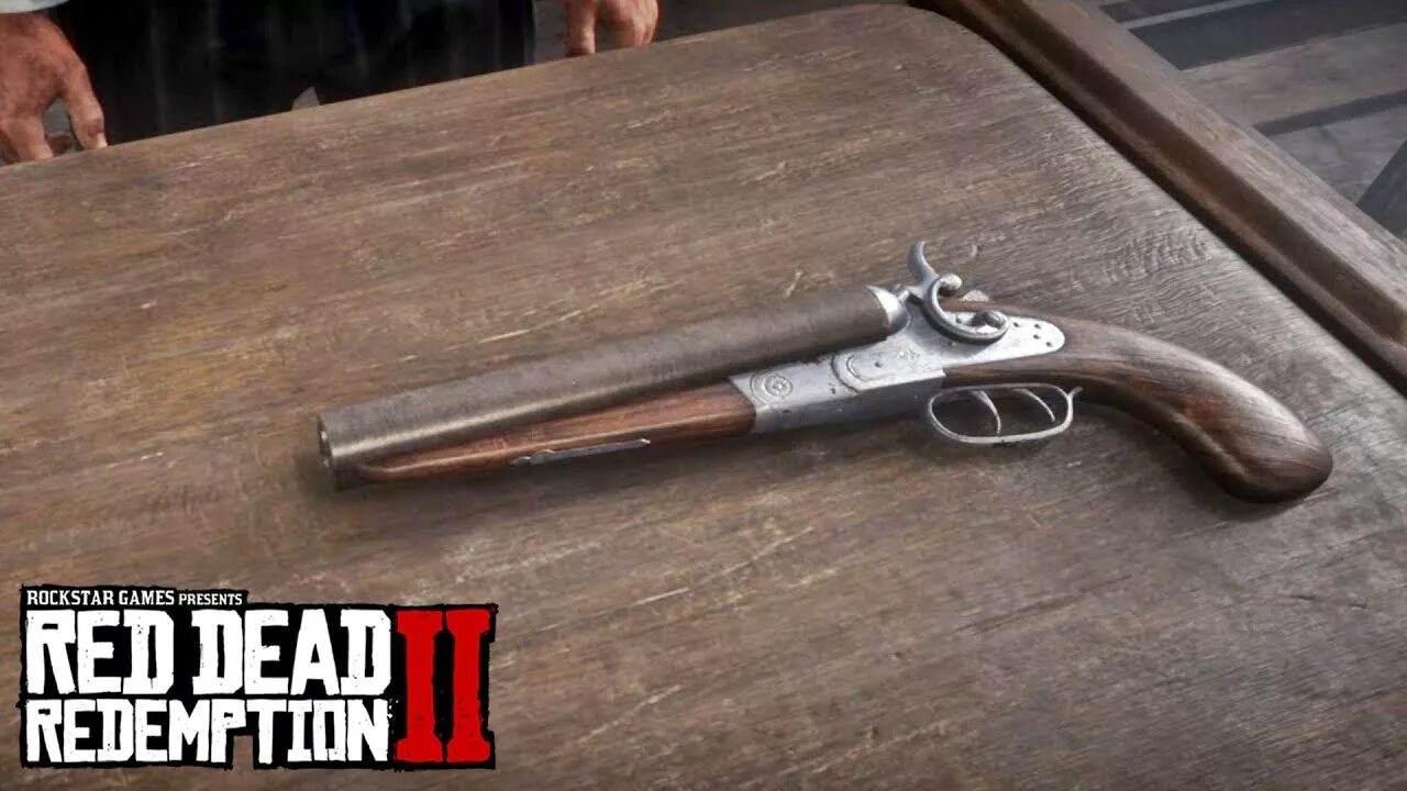 Доставай обрез. Red Dead Redemption 2 обрез. Sawed-off Shotgun rdr 2. Red Dead Redemption 2 ружья. Red Dead Redemption 2 оружие.