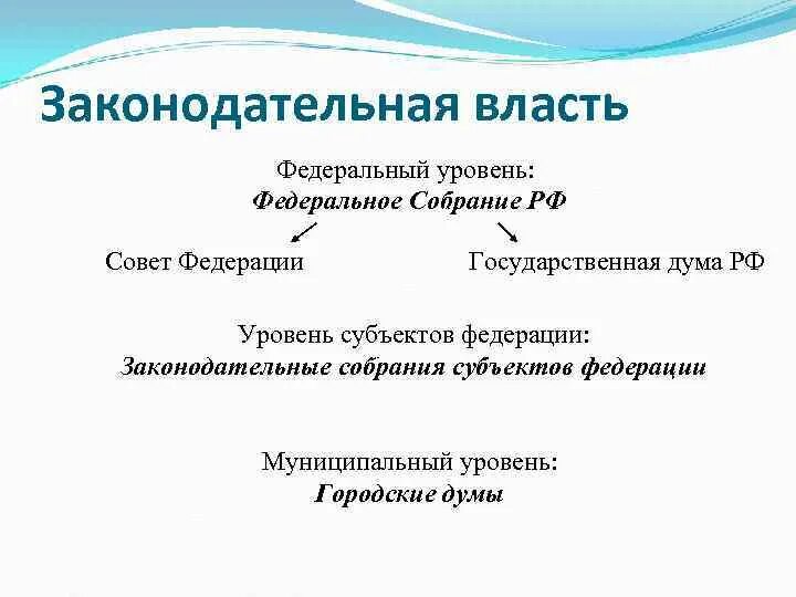 Уровни и ветви власти в РФ. Законодательная власть на федеральном уровне. Федеральный уровень власти. Уровни законодательной власти в РФ.