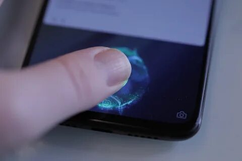 Сканер отпечатка под экраном