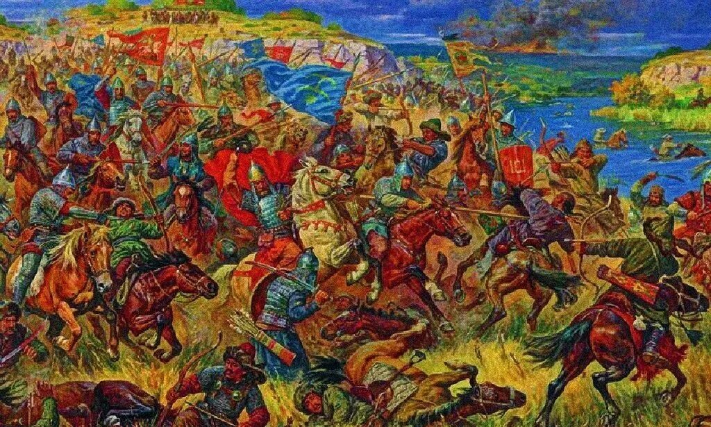 Куликовская битва 1380 г. Борьба на куликовом поле