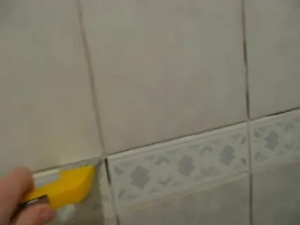 Затирка старой плитки в ванной