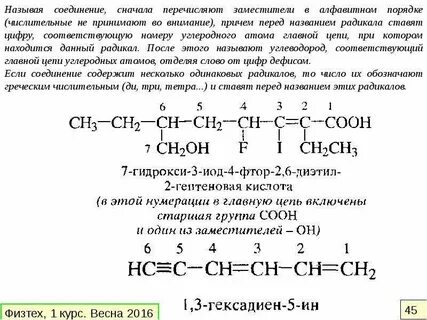 Цепь радикалов