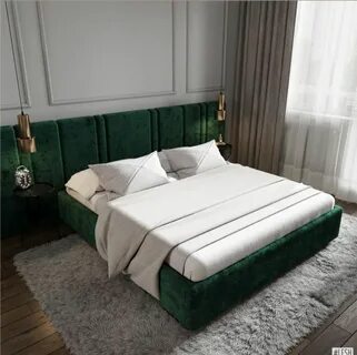 A green bed