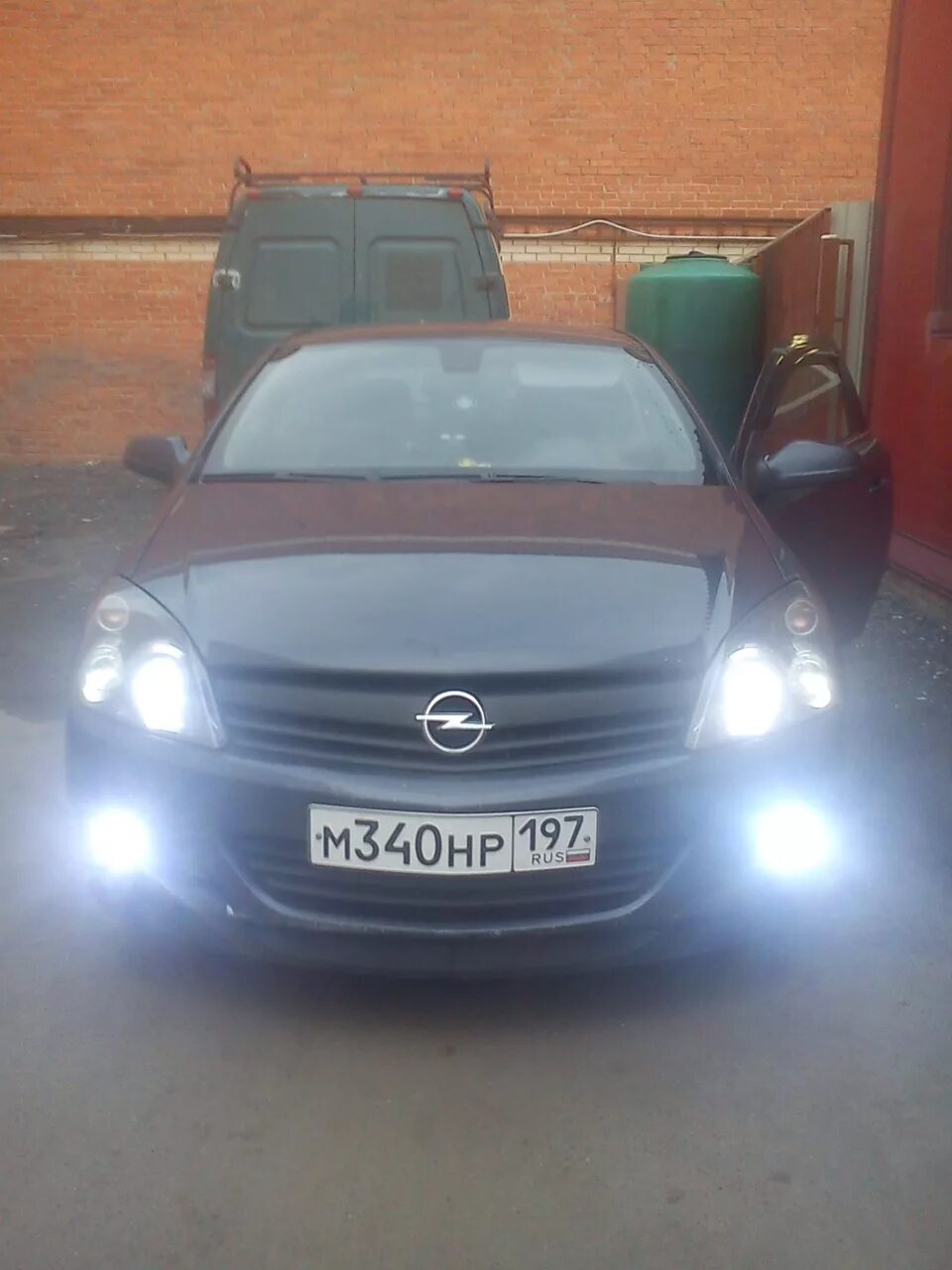 ПТФ Opel Astra h GTC. ПТФ ксенон Opel Astra.