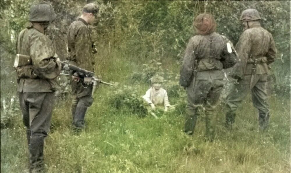 Расстрелянные партизаны