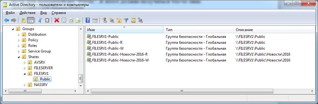 Группы безопасности в Active Directory. Ad пользователи и компьютеры. Служба каталогов. Active Directory группы пользователей. Type directory