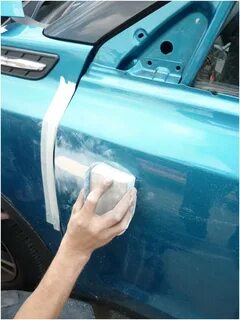 Правильная шпаклевка авто