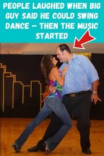 People laughed when big guy said he could swing dance - then the music star...