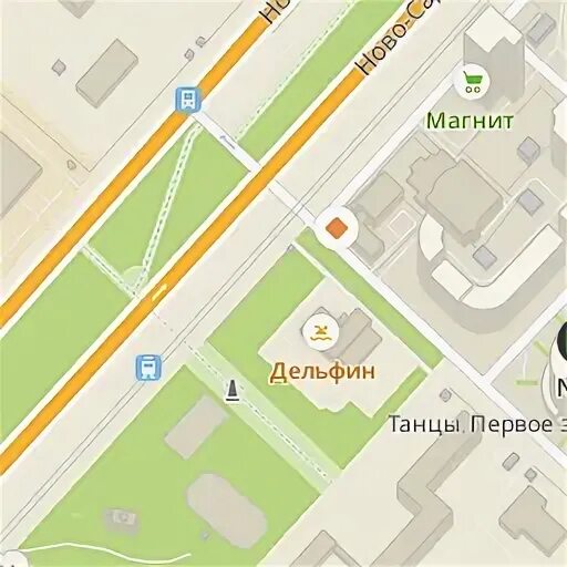 Ново садовая 139 на карте