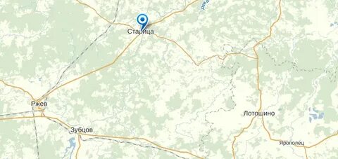 Расстояние старица