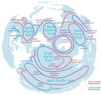 Ангольское течение на карте