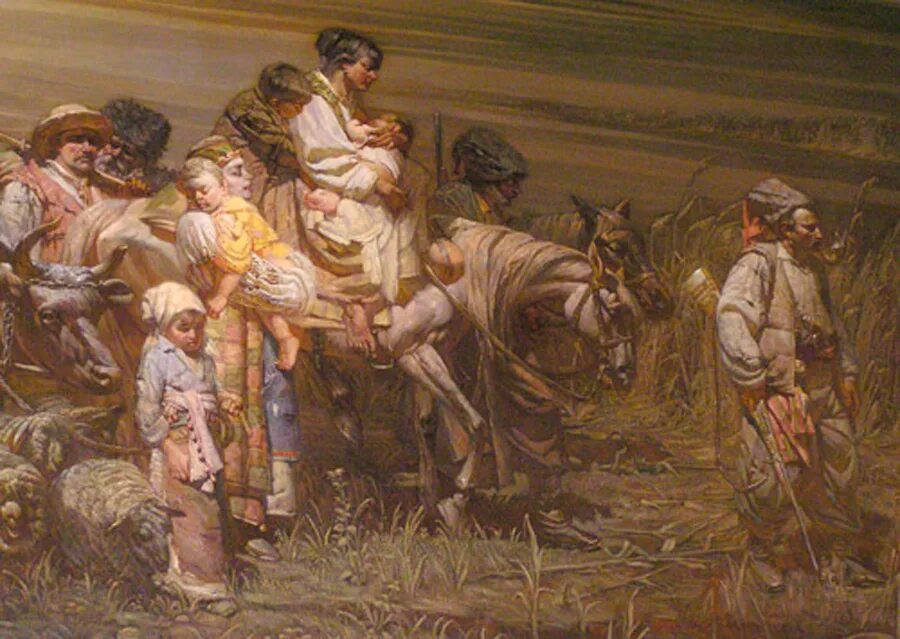 Казачество "казаки на северном кавказе" 1860. Первые казаки переселенцы на кубани. Жанровая живопись казаки кубань. Первые переселенцы на кубани. Первые казаки переселенцы на кубани.