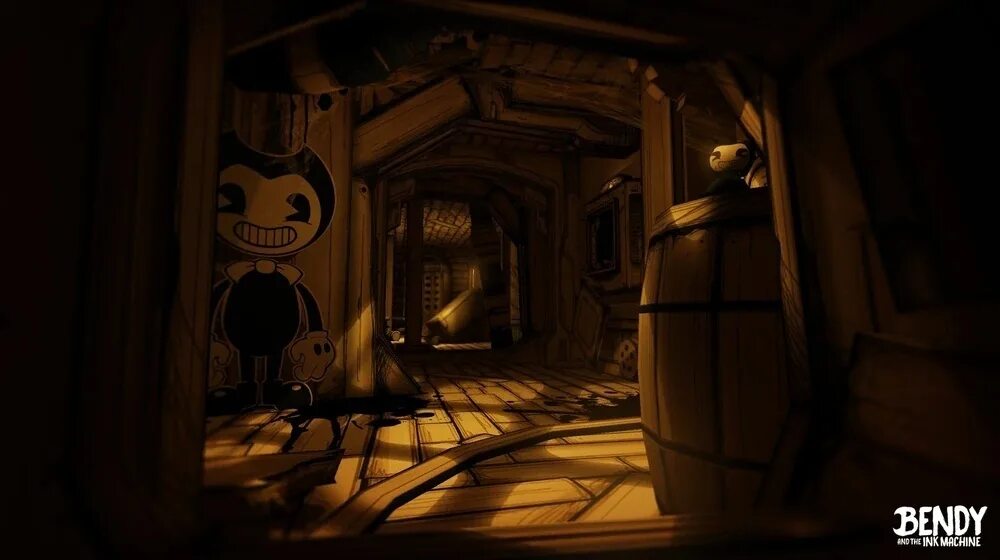 Бенди и чернильная машина игра. Bendy and the ink machine игра. Включи игру бенди чернильная машина. Bendy and the ink machine 2017. Бенди и чирнильнаямашина.
