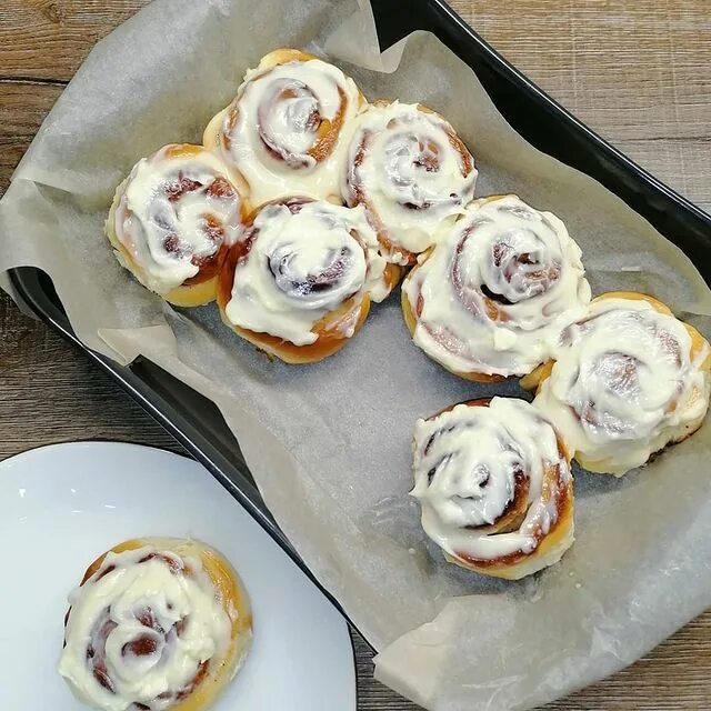 булочки синабон сливочный сыр какой