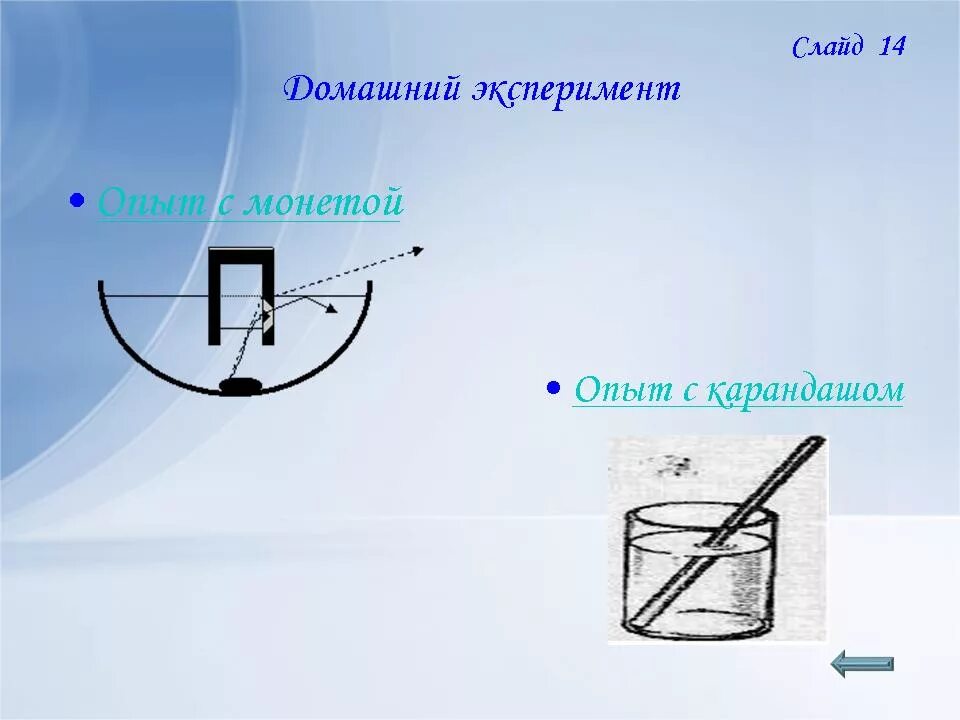 Полное отражение света презентация 11 класс