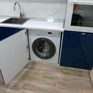Можно ставить стиральную машину на кухне
