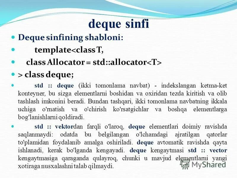 Std vector allocator. Std vector allocator