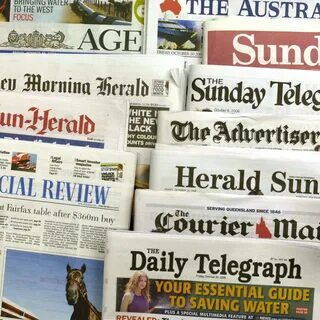 Most newspapers