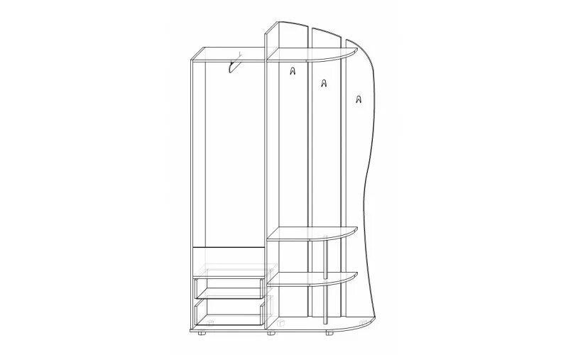 Прихожие шкафы сборка