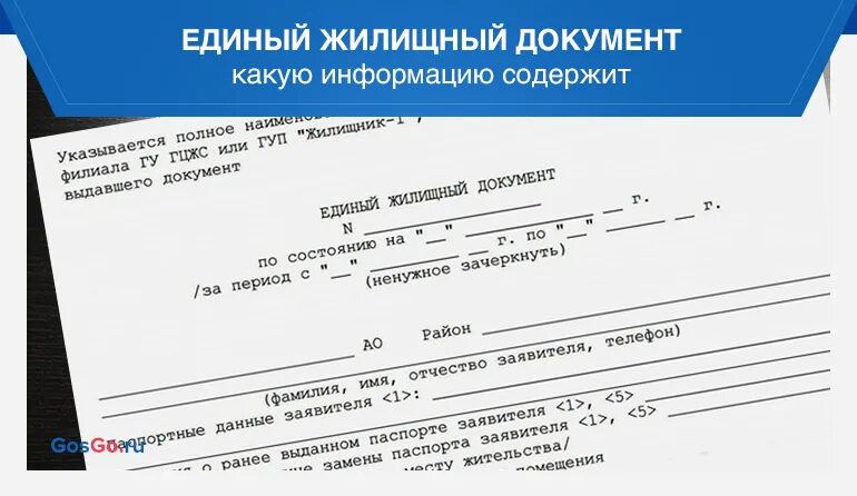 Получить единый жилищный документ. Единый жилищный документ в Московской области форма. Единый жилищный документ и выписка из Домовой книги. ЕЖД единый жилищный документ что это такое. Единый жилищный документ образец.