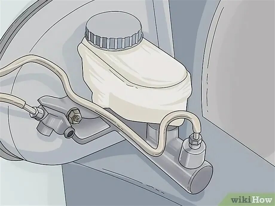 Утечка тормозной жидкости. Fix a Brake Fluid leak. Brake Fluid Портер Хундай. Open the [[1]] and locate the Brake Master cylinder..