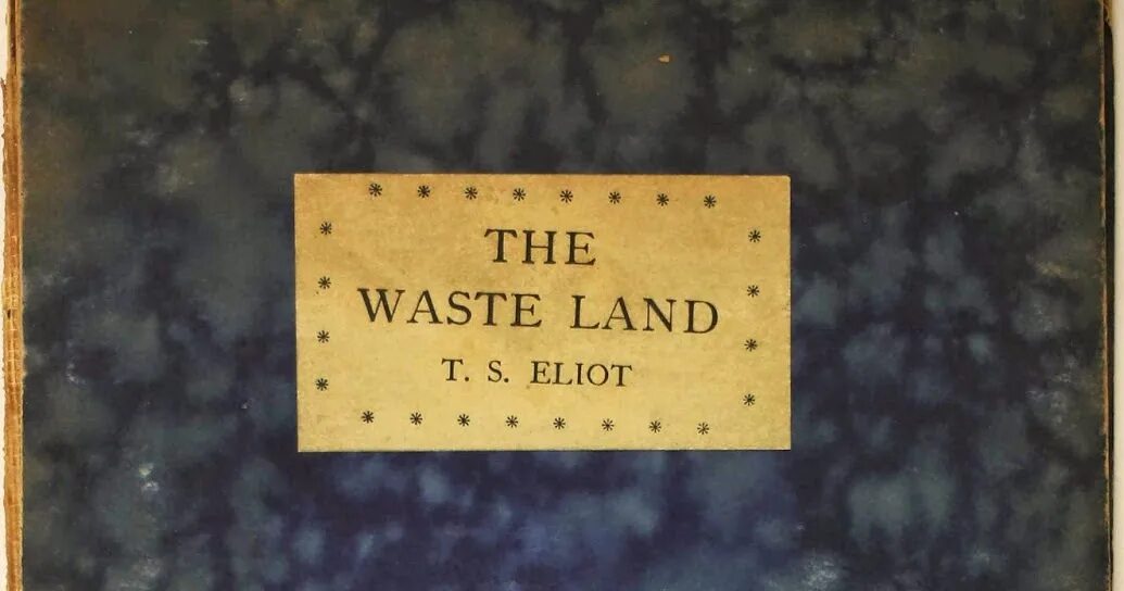 The waste land eliot. Полигон тбо. Вик мунис. Waste. John henry richardson.
