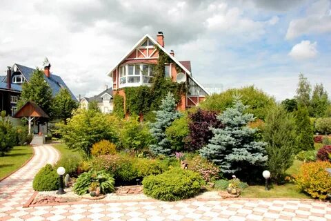 Красивый участок красивые участки подмосковья