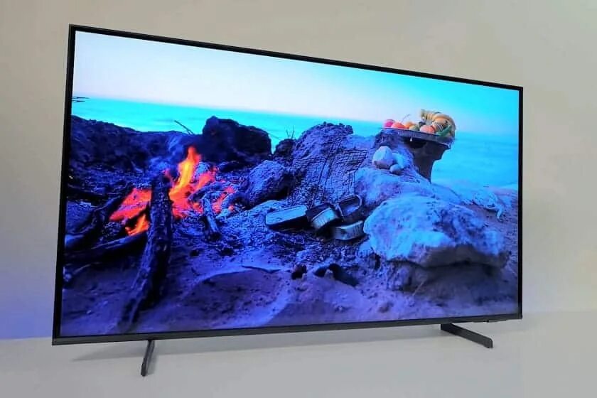 Телевизор 55 qled серый