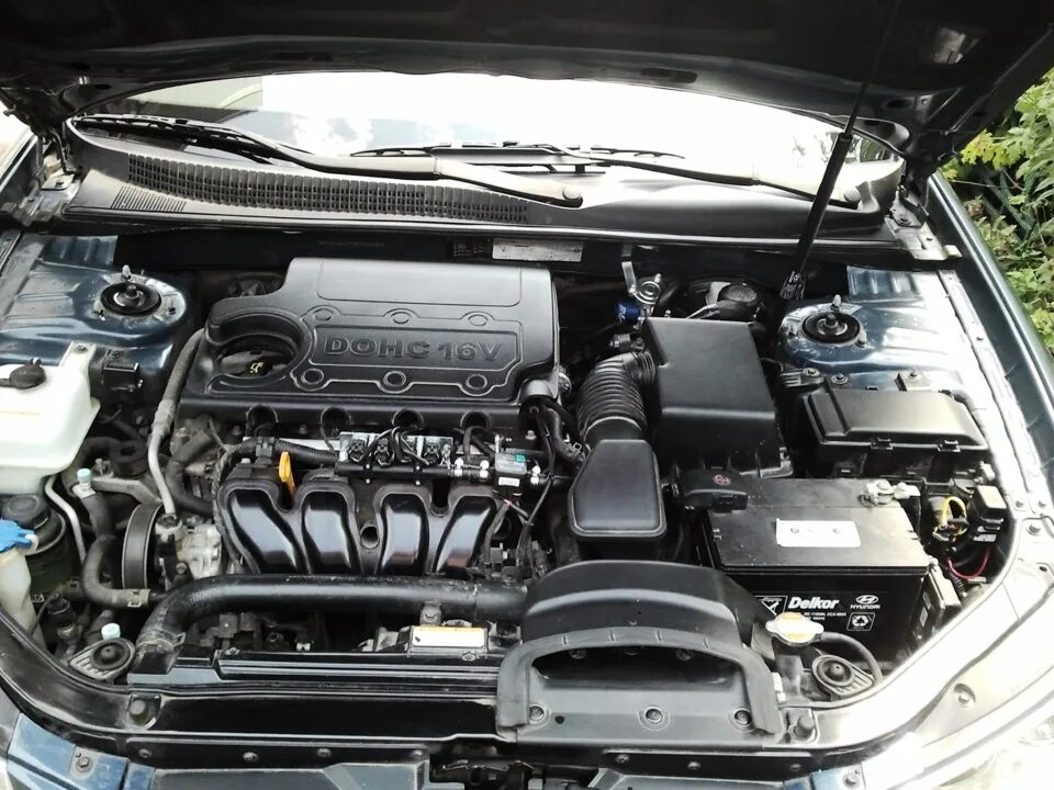Сам помыл под капотом - Hyundai Sonata VI (YF), 2,4 л, 2010 года мойка DRIVE2