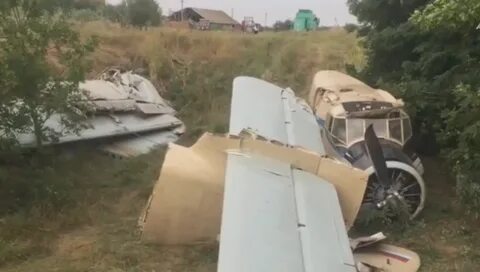 Падение бомбардировщика в ставропольском крае