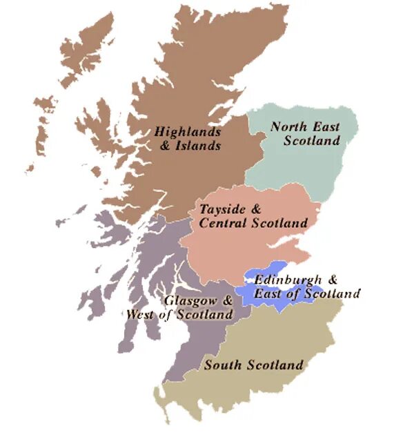 Маленькая шотландия на карте. Шотландия на карте. Административное деление Шотландии карта. Административная карта Шотландии.