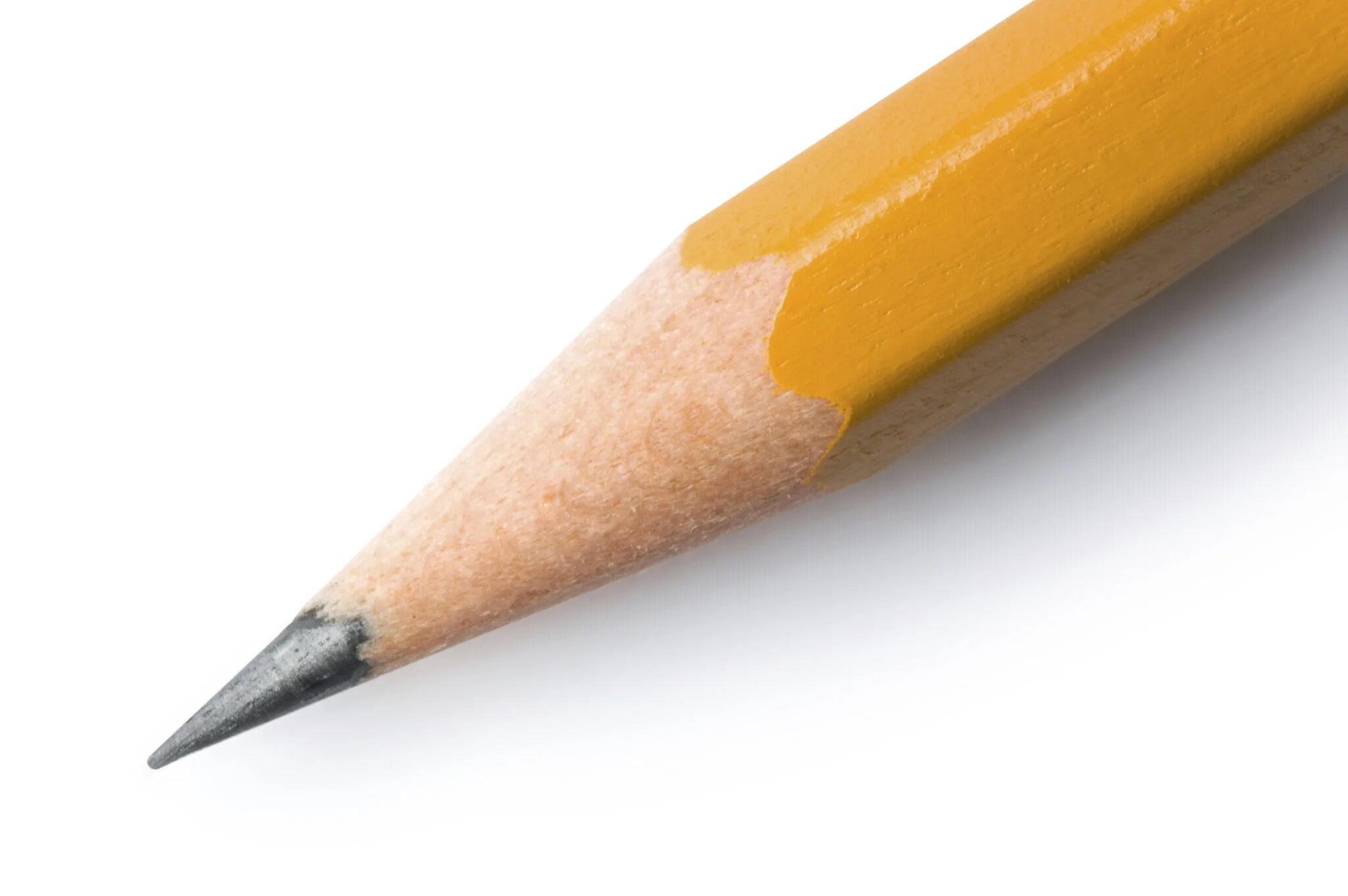 Острый карандаш. Грифель карандаша. Карандаш простой.