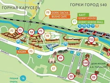 Горки карта