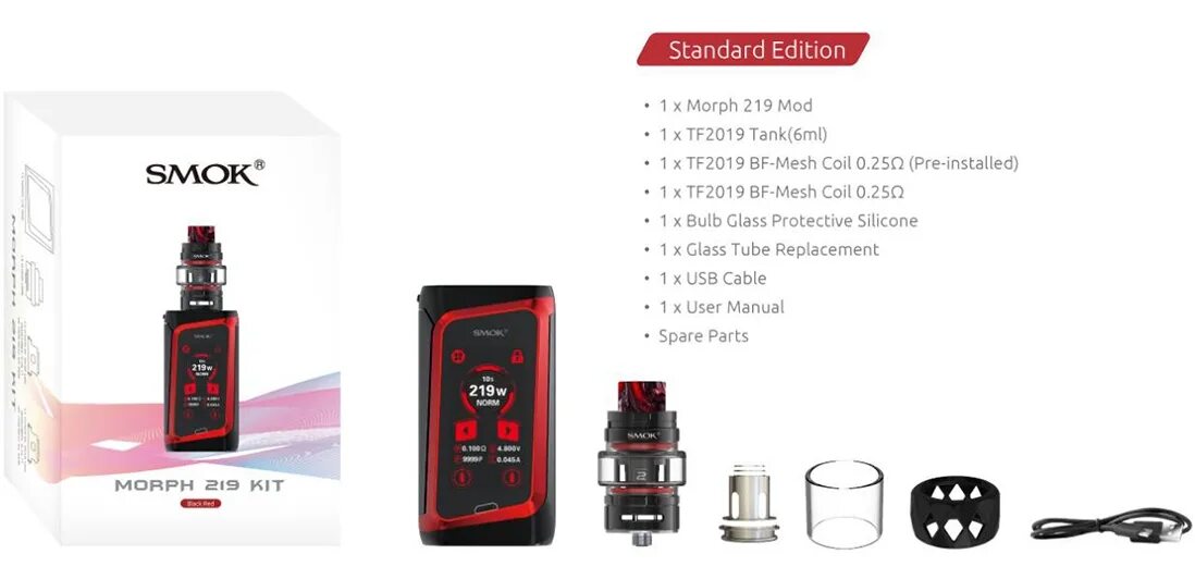 Что делать если смок. Смок 219 кит. Smok Morph 3 Kit. Бак на Smok Morph 2. Smoke Morph 219.