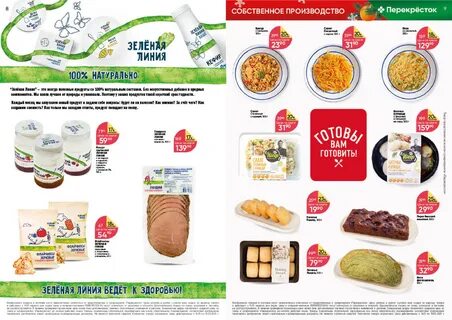 Заказ продуктов с перекрестка спб