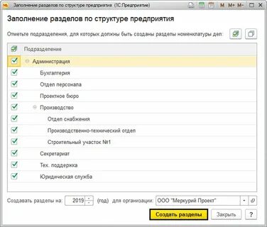 Документооборот номенклатура