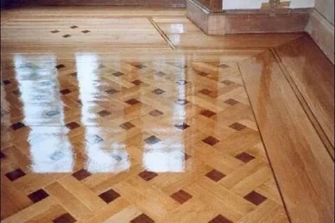 Полы паркетные лак