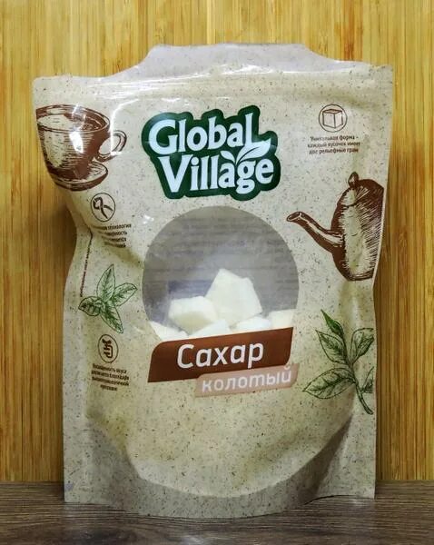 Сахар колотый Глобал Виладж. Сахар колотый Global Village. Сахар кусковой Global Village. Сахар рафинад кусковой твердый колотый.