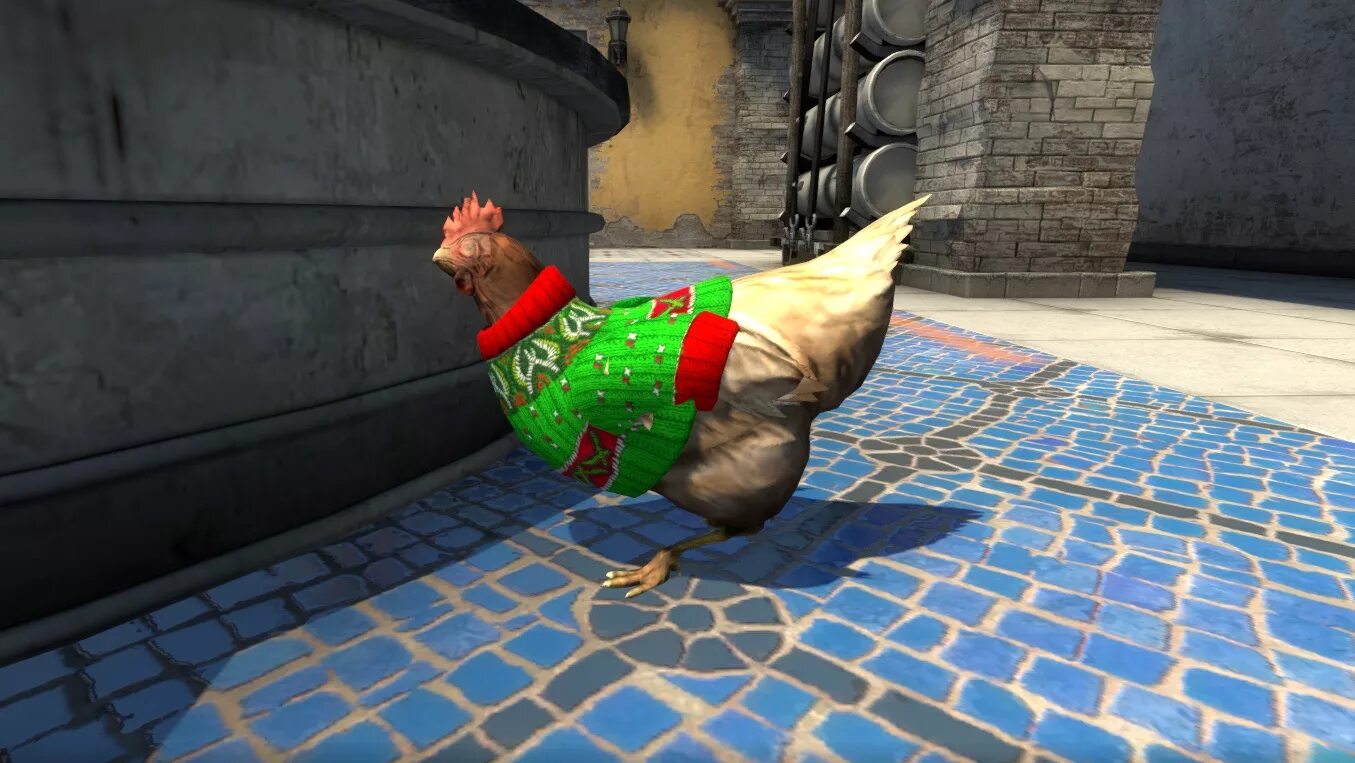 Chicken to go. Counter-Strike: Global Offensive курица. Курица CS go. Курица из КС го Инферно. Курочка из КС.