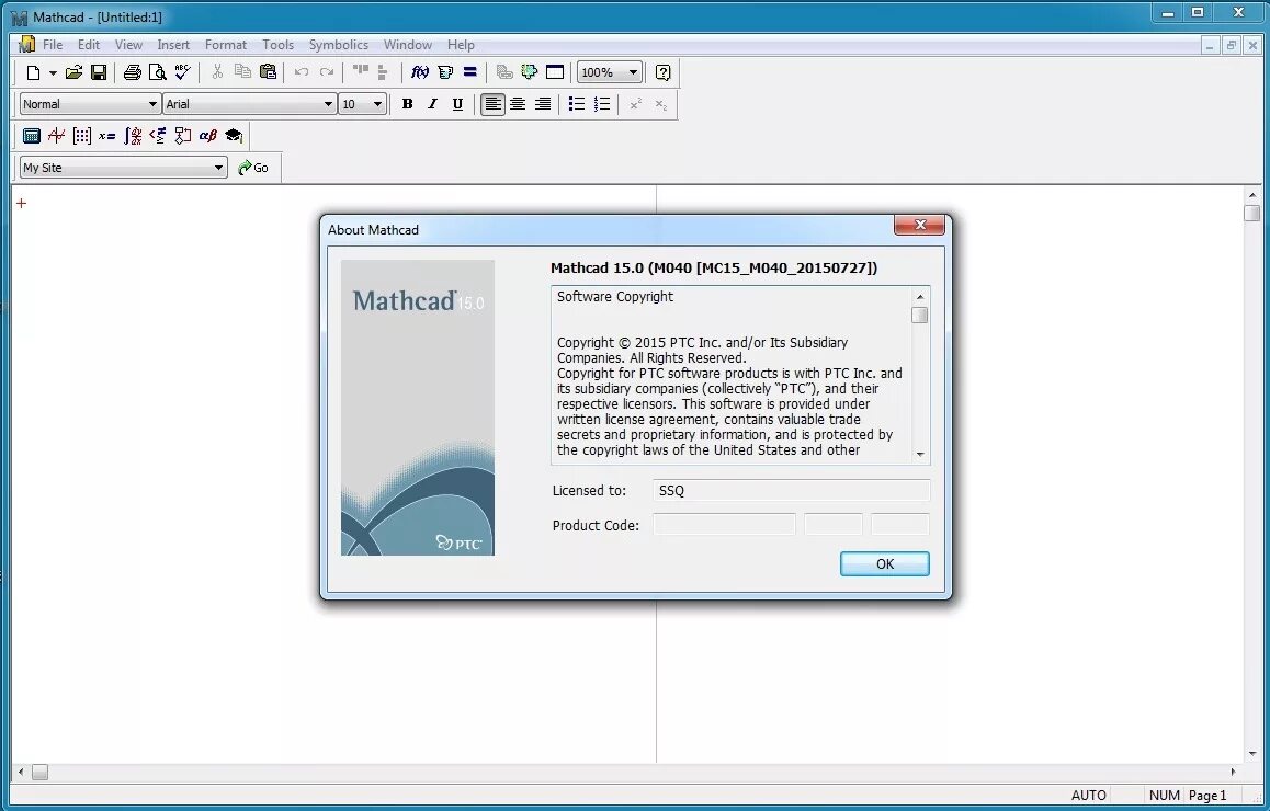 Mathcad windows 10. Mathcad 15.0 m045. mathcad 15 интерфейс. маткад на виндовс 10. ptc mathcad v15.