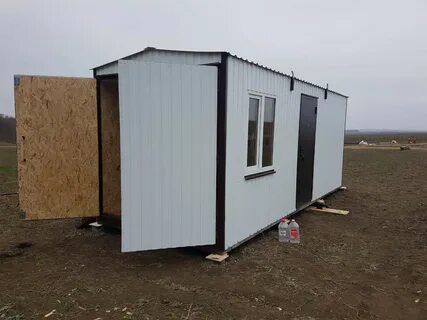 Утепленный вагончик для проживания