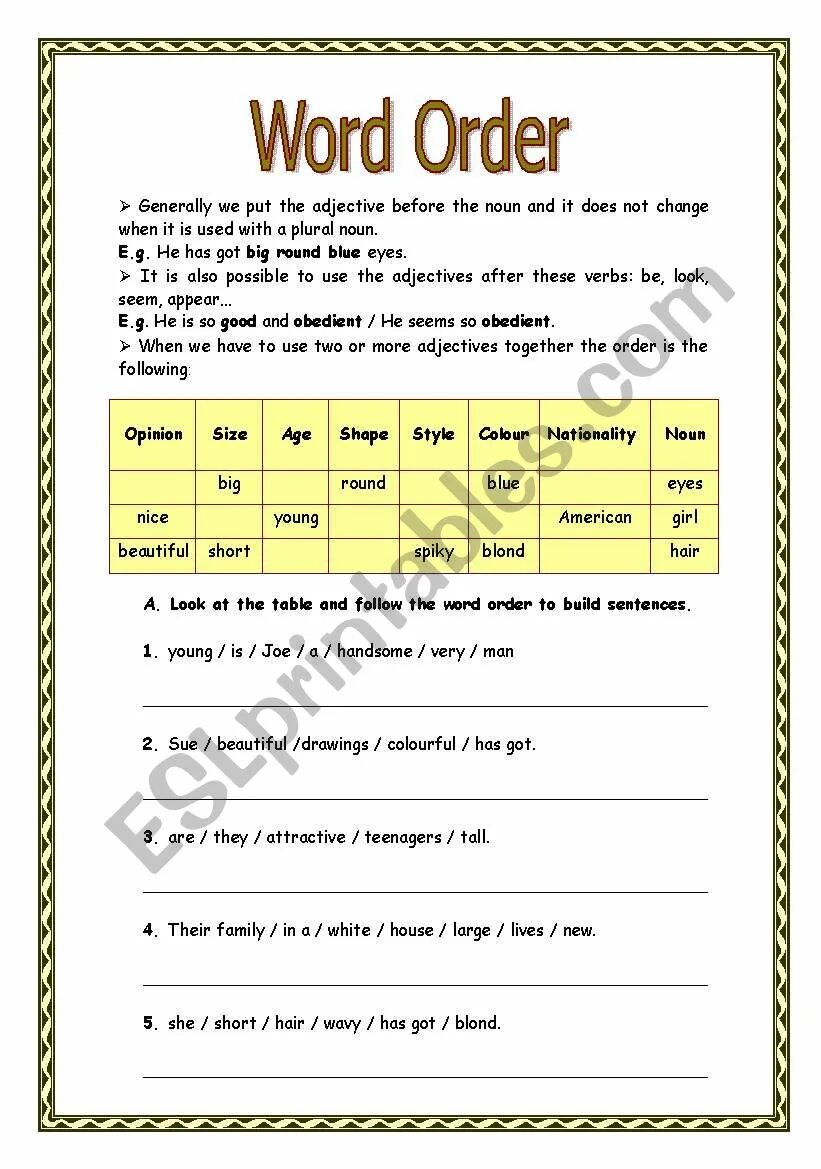 Marked word order. Word order in English sentence упражнения. Word order Worksheets. Word order in English sentence for Kids. Word order in English exercises.